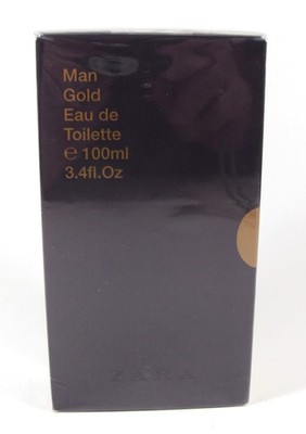 ZARA MAN GOLD 3.4 oz / 100 ml Eau de Toilette Spray NEW with BOX *SEALED*