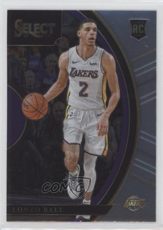2017-18 Panini Select Concourse Lonzo Ball #28 w1s