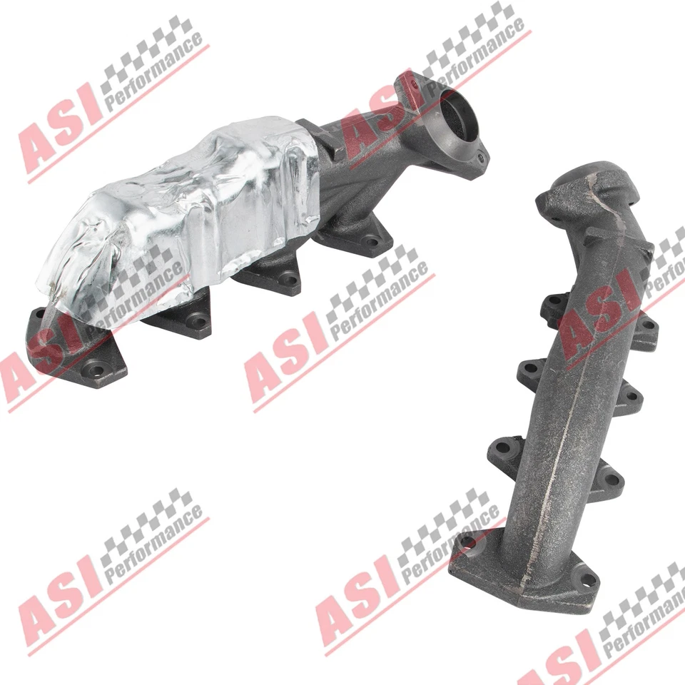 2Pcs, Exhaust Manifolds Driver &Passenger Side for 2004-09 Ford F150 Expedition Foto 3 de 4