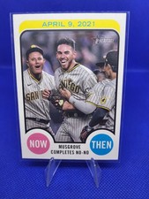 2022 Topps Heritage Now and Then Joe Musgrove #NAT-7 Padres