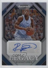 2024 Panini Prizm Draft Picks Legacy Signatures Silver Raymond Felton Auto 1yj