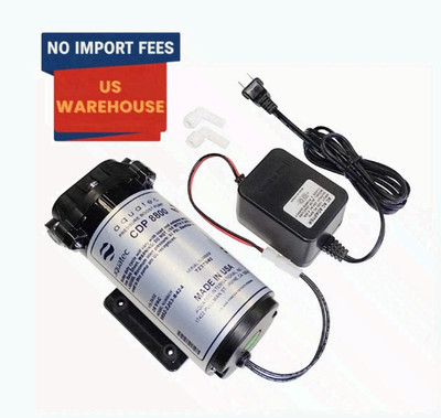 AQUATEC CDP 8800 8852-2J03-B424 high flow water booster pump 115V transformer RO