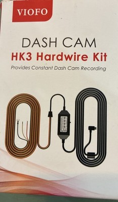 VIOFO HK3 Acc Hardwire Kit for A129, A129 Plus, A129 PRO, A129 IR, A119V3