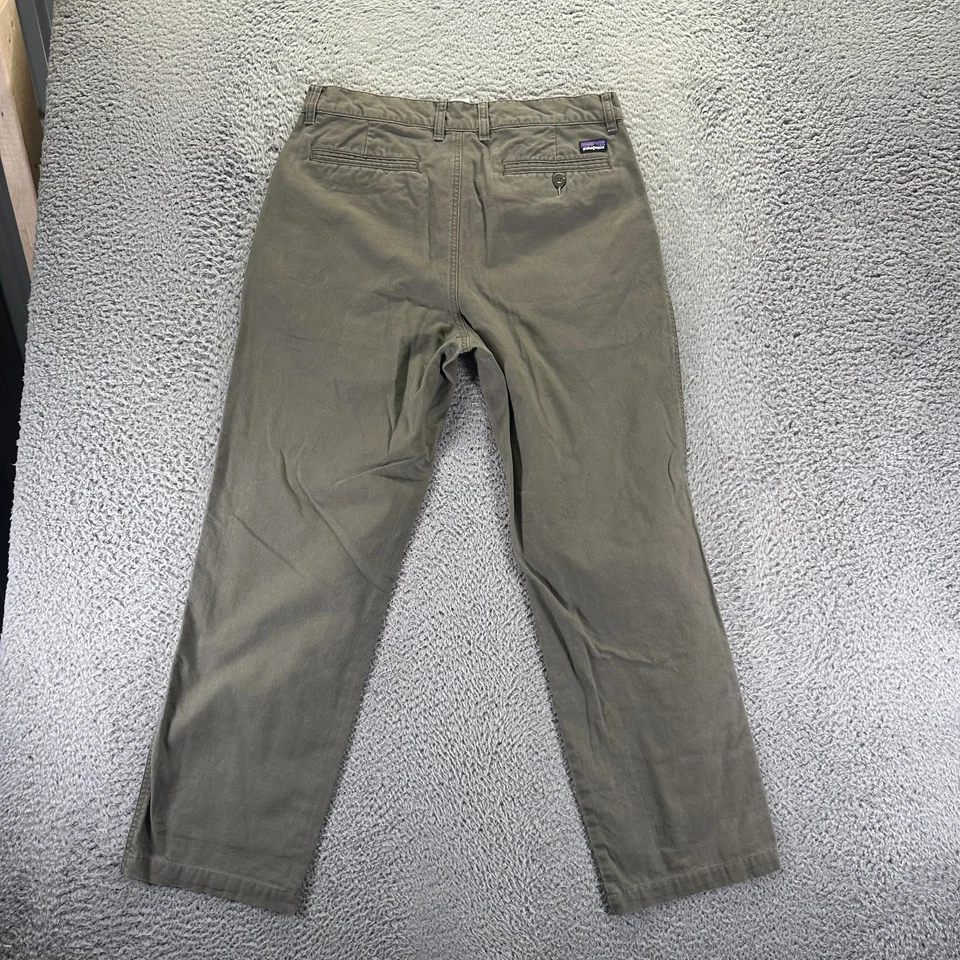 Patagonia Pant Mens 34x30 Brown Chino Straight Slash Pockets Outdoor Preppy - Image 4 of 4
