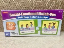 Lakeshore Learning Social Emotional Match-Ups Building Relationships Game EUC