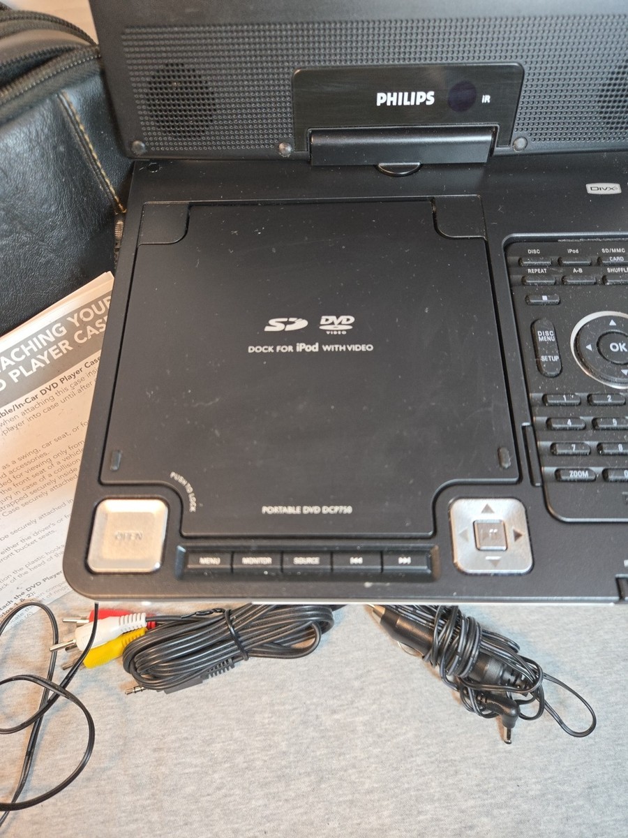 Philips DCP750 Portable DVD Player (7