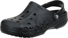 Crocs Unisex-Child Baya Clog, Black, 6 Toddler