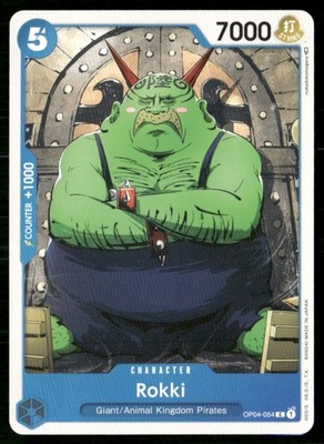 2023 Kingdoms of Intrigue Rokki Character / Blue/Giant/Animal Kingdom Pirates