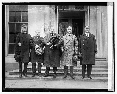 Photo:Five unidentified men,3/1/23,March 1923,1