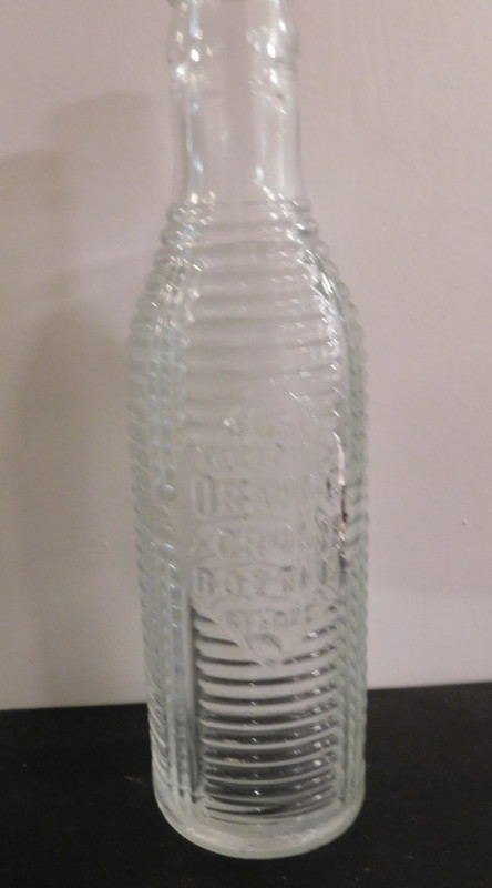 Antique Beehive (Aug 22, 1921.) Orange Crush Bottle -  6oz