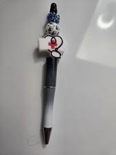 Handmade Beaded Multi-Color Nurse Theme Twist Click Pen