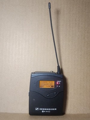 Sennheiser EK 100 G3 Diversity Wireless Bodypack Receiver 518-558MHZ WORKS
