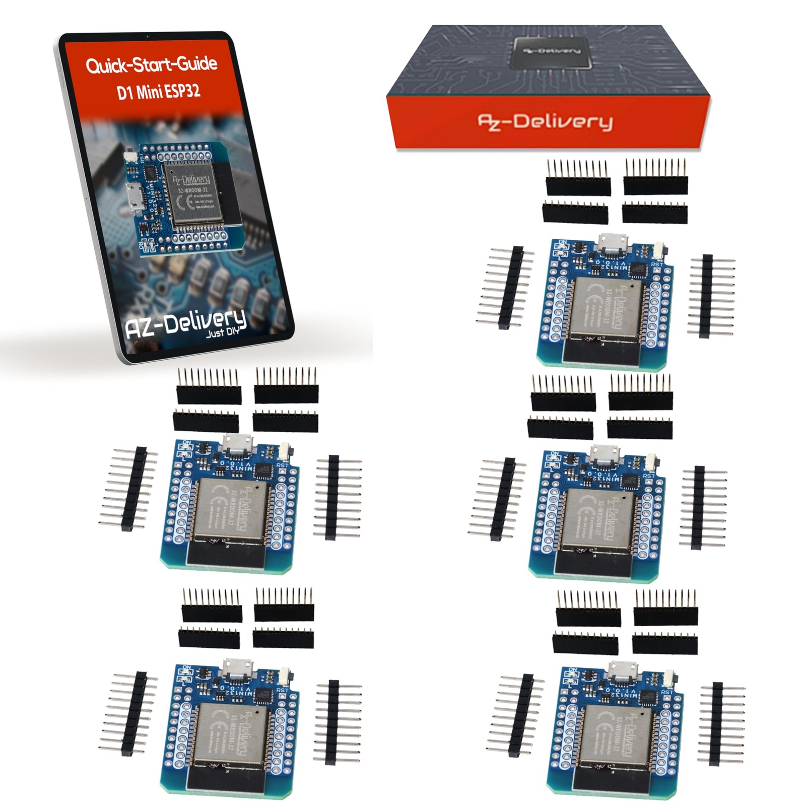 Module ESP32 D1 Mini NodeMCU WiFi - Solution pour créer des capteurs sans fil à bas coût