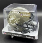 LARRY CSONKA Signed MIAMI DOLPHINS SALUTE Mini Helmet Schwartz Sports COA