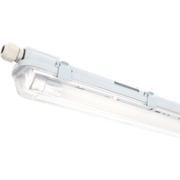 Feuchtraumleuchte Wannenleuchte Mit Led-RöHre 60 Cm 7,5W Neutralweiß IP65 G13