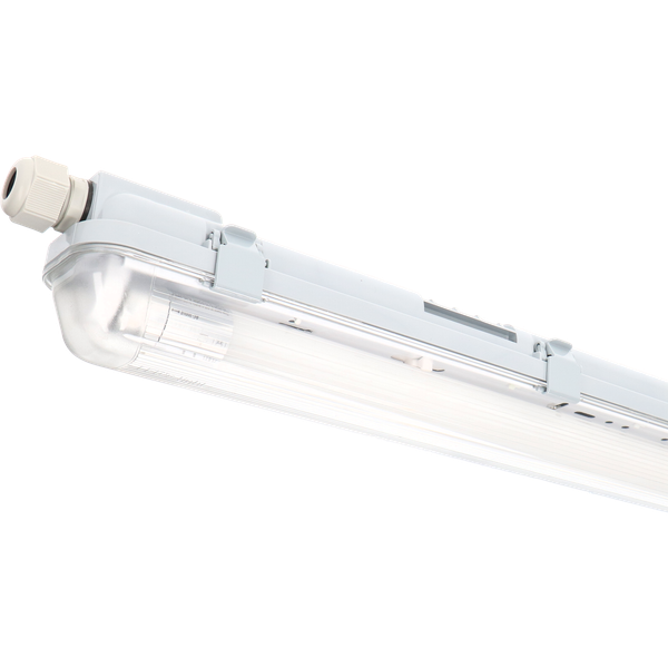 Feuchtraumleuchte Wannenleuchte Mit Led-RöHre 60 Cm 7,5W Neutralweiß IP65 G13-image