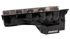 Moroso #20421 Oil Pan Steel 6.5 qt 8 in deep Gen V / V1 Big Block Chevy Kick Out
