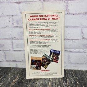 Where in Time is Carmen Sandiego (Nintendo Entertainment System, 1991) NES CIB