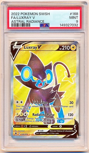 Luxray V graded PSA 9 for sale on eBay