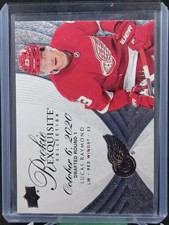 2021-22 Black Diamond Rookies Exquisite #07R-LR Lucas Raymond 156/299