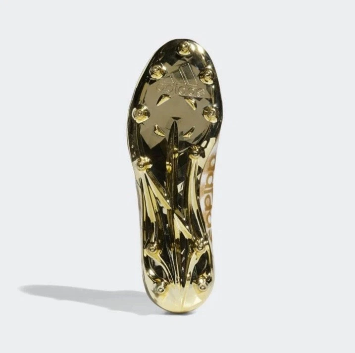 Adidas Adizero X Anniversary Men’s 11.5 Football Cleats EH3472 Gold Cheetah NWOB - Image 2 of 4