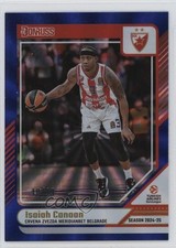 2024-25 Panini Donruss EuroLeague Holo Blue Laser 10/49 Isaiah Canaan #10 14mf