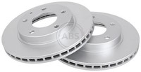 2X Bremsscheibe Vorne Abs 16089 FÜR Ford Usa Mazda