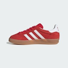 Adidas Gazelle Indoor Shoes Kids / Women's Better Scarlet/Cloud White/Gum 801