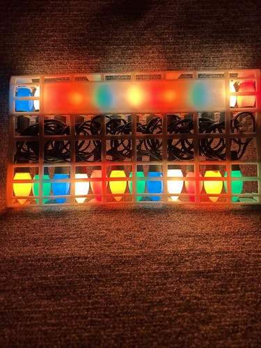 VTG Franks Christmas C9 1/4 String Indoor / Outdoor Lights 25 New Old Stock Rare - Picture 11 of 15