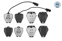 Meyle Bremsbelagsatz, Scheibenbremse MEYLE-PD: Advanced Perform 025 214 5418/PD