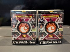 Lot of 2 Sealed 2020-21 Panini Chronicles NBA Blaster Boxes LaMelo Edwards RC
