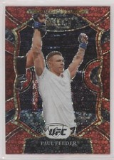 2021 Panini Select UFC Concourse Red Disco Prizm 163/199 Paul Felder #59 00em
