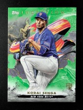 2023 Topps Inception KODAI SENGA Rookie RC Green New York Mets #108