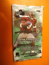 2000 Press Pass Football card wrapper - Hobby -Peter Warrick - Florida St.