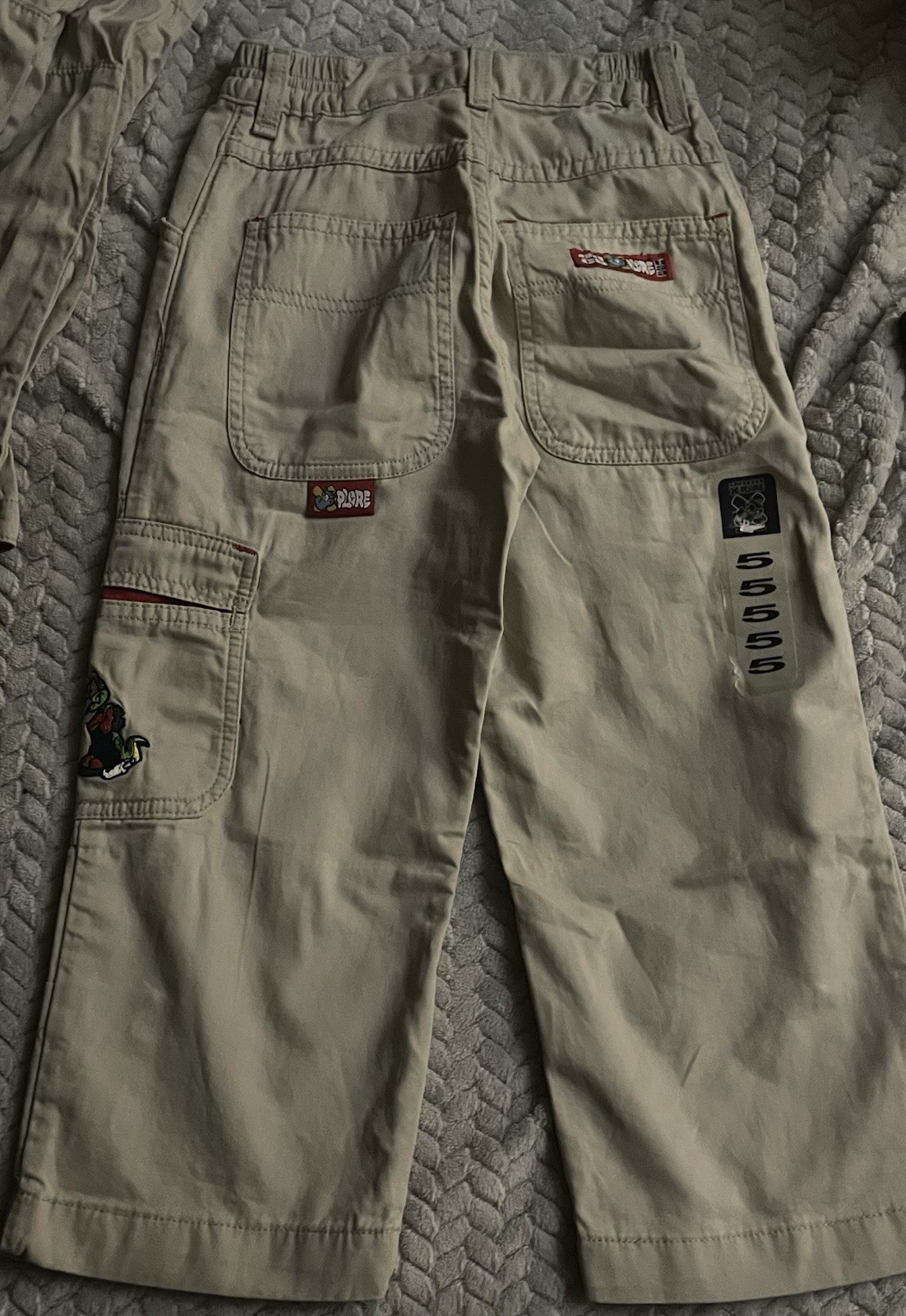 Vintage JNCO X-Plorer boys khaki Jeans Size 5