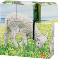 WüRfelpuzzle Bauernhoftiere Goki Spiel Deutsch 2024 Gollnest & Kiesel Gmbh &
