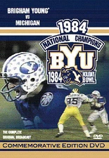 DVD 1984 Holiday Bowl: Brigham Young Vs. Michigan NEW