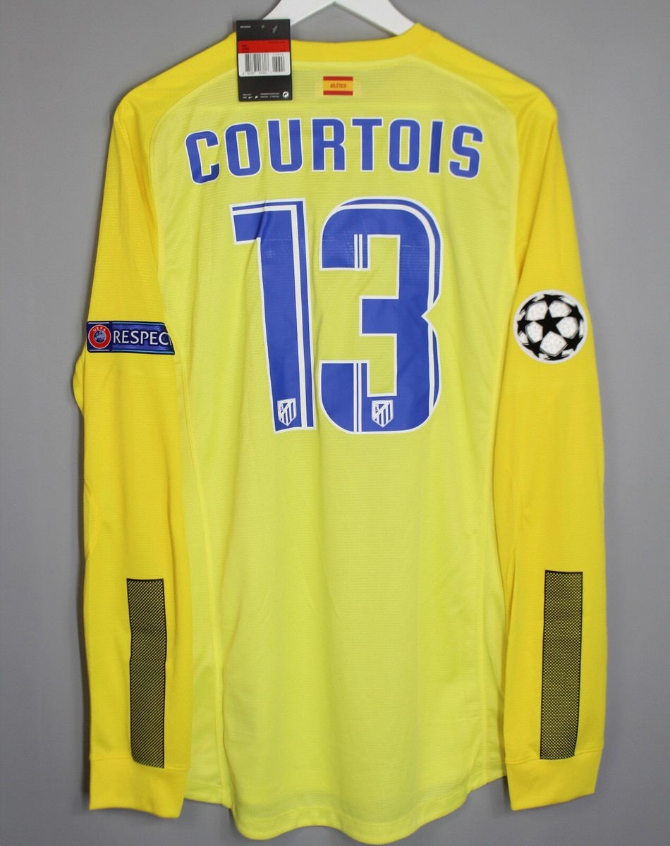 NWT ATLETICO MADRID 2013 2014 GOALKEEPER JERSEY PLAYER ISSUE #13