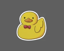 Rubber Duck Sticker Waterproof Gift NEW