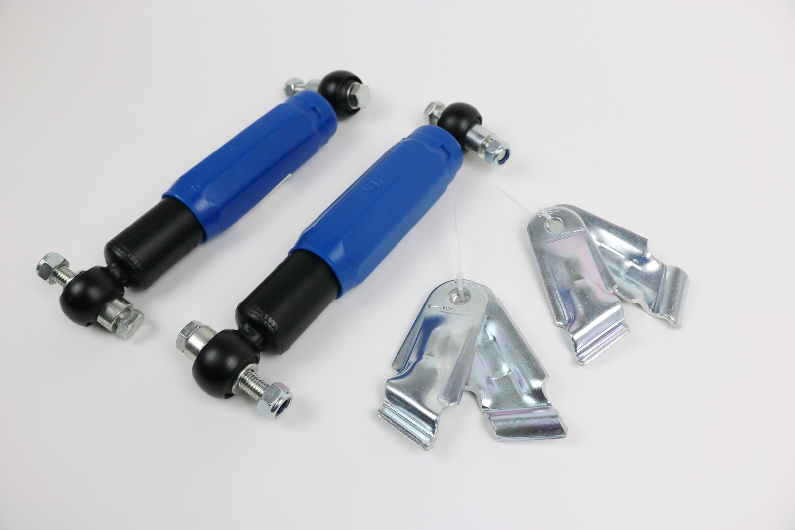 2 x Alko Octagon blau Achsstoßdämpfer Set Original Stoßdämpfer für PKW