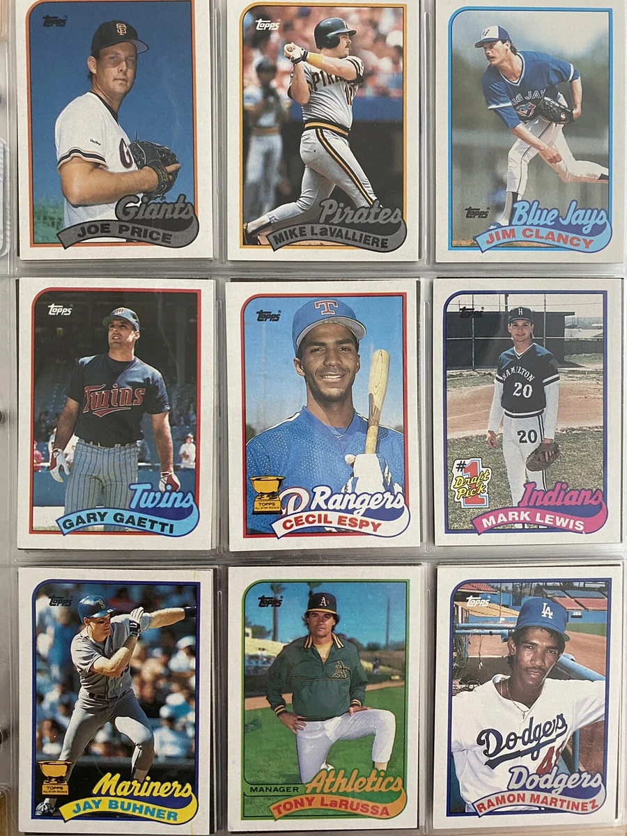 1989 topps sale baseball cards