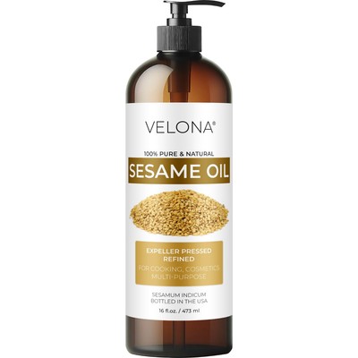 SESAME SEED OIL 2 Fl Oz - 1 Gal REFINED NATURAL CARRIER EXPELLER PRESSED VIRGIN