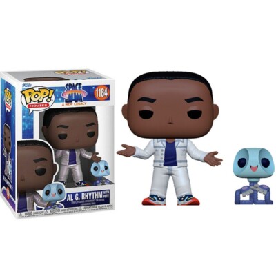 FUNKO POP 1184  Space Jam 2 AI G with Pete buddy Metallic