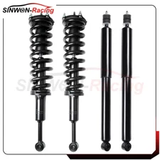 For 2007-2013 Toyota Tundra Front Rear Shocks Struts w/ Coil Spring Assembly