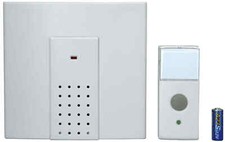 Abverkauf ! Kopp 100m FUNKKLINGEL FUNK-GONG Funkgong 8 Melodien + Farbauswahl 