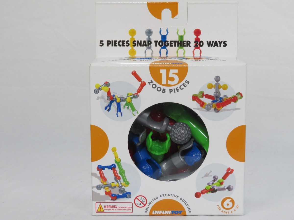 ZOOB Infinitoy Pieces 15 Piece w/ Complete Instructions Age 6+ | eBay