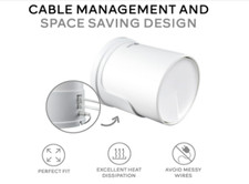 2 Pcs. Bangcheer Cable Organizer for Whole HiFi Booster, Home WiFi Mesh System