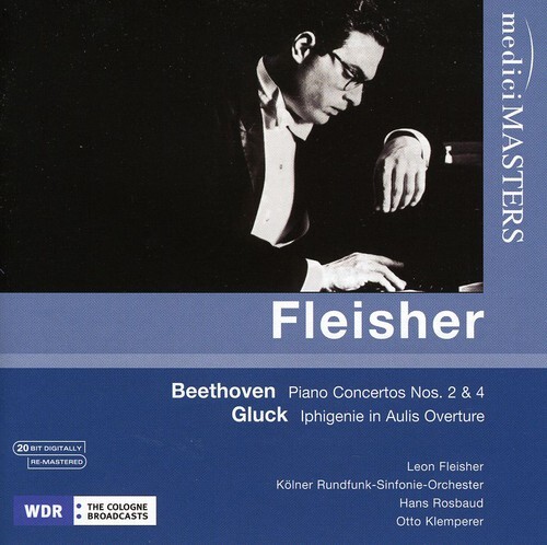 Leon Fleisher performs Piano Concertos Nos 2 & 4 and Iphiginie Auf Aulis - New CD