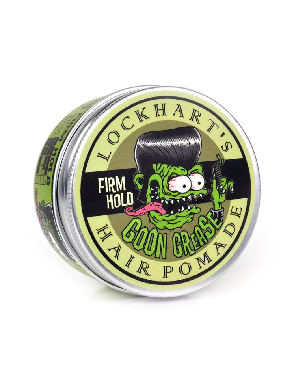 Lockharts Goon Grease Pomade - Strong Hold High Shine Oil Based Pomade 3.4oz