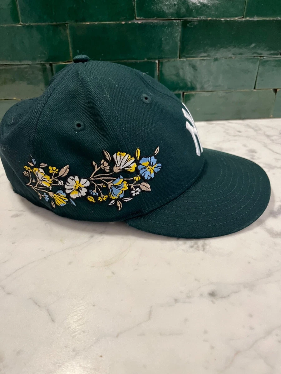 【7 1/2】Kith & New Era Yankees Floral  紺